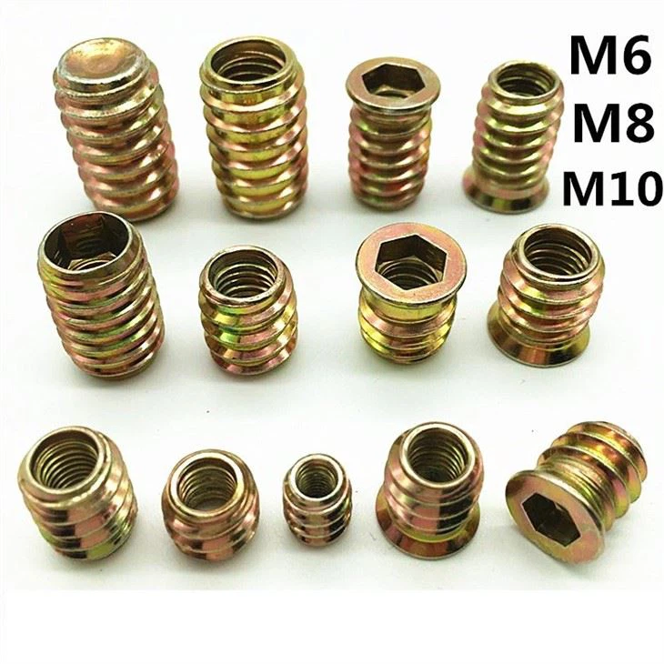 wood insert nut and bolt price