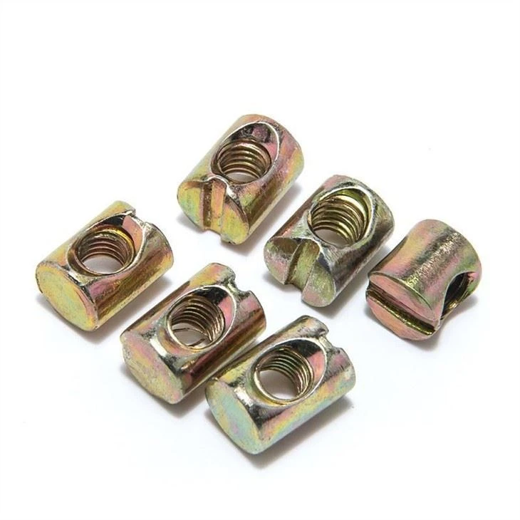 Customized M8 Cross Dowel Nuts Customized M8 Cross Dowel Nuts