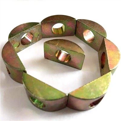 Arandelas de media luna para armazón de cama